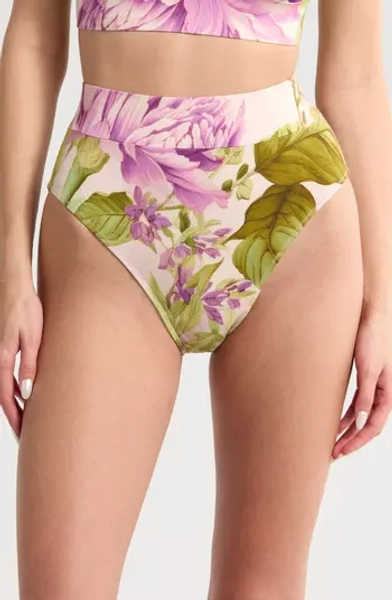 Spring Garden High Waist Lounge Briefs