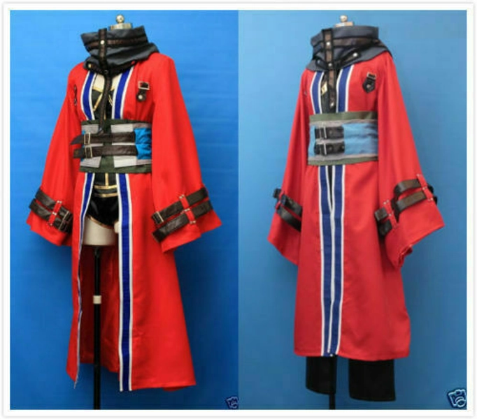 Final Fantasy X Auron Cosplay Costume Custom Made 