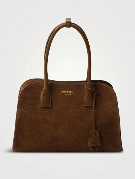 Suede Tote Bag