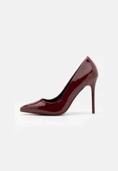 Lack High heels - dark red
