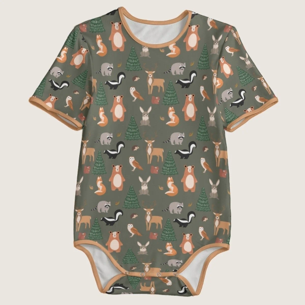Forest Friends Onesie — Little By Design