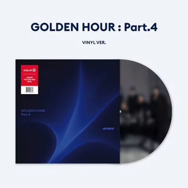 ATEEZ - GOLDEN HOUR : Part.4 (Pic disc) (Target Exclusive, Vinyl)