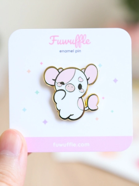 Peach the Pink Cow Enamel Pin | Cute Cow Pin, Cute Enamel Pins, Cow Enamel Pin, Kawaii Cow Enamel Pin, 1.25" Hard Enamel Pin - Etsy
