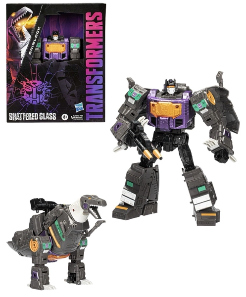 Transformers Generations: Shattered Glass Grimlock Leader Class Figure