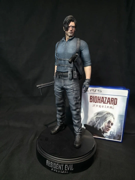 Resident Evil Requiem Leon Kennedy 1/6 Statue (no Jacket Version) - Etsy UK