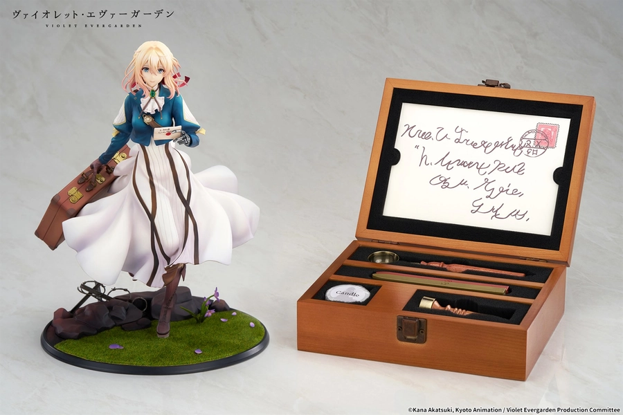Violet Evergarden -  1/7 Échelle (Version Mémoire Automatique) & Ensemble de Cire