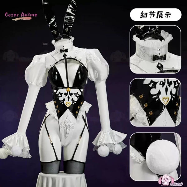 Bunny Girl Nier 2B Cosplay Costume Christmas Role Playing Party Comic Women PU leather - AliExpress 200000532