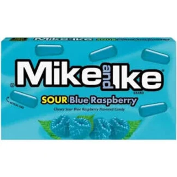 Mike & Ike Mike & Ike Sour Blue Raspberry Theater Box 120g