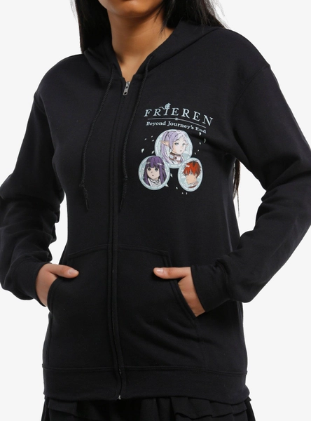 Frieren: Beyond Journey's End Trio Portrait Hoodie
