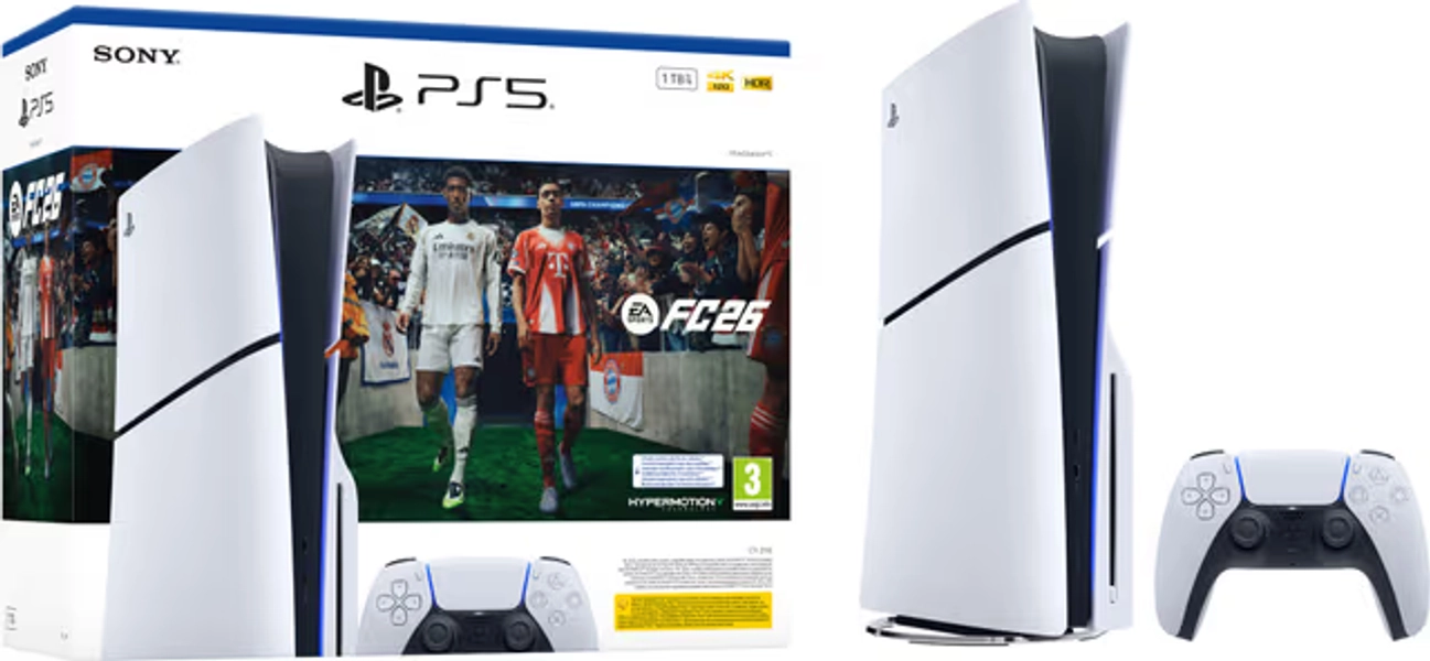 PlayStation 5 Standard Edition spelkonsol (EA FC 26-paket)