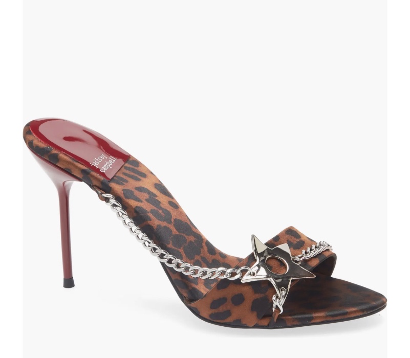 Soire Cheetah Print Sandal (Women)