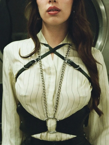 Andrea Corset Harness — Cactus Cult Leather