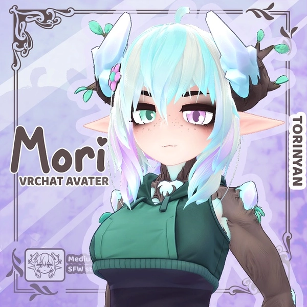 [３Dモデル] Mori [ 森 ] [アバター] [VRC]