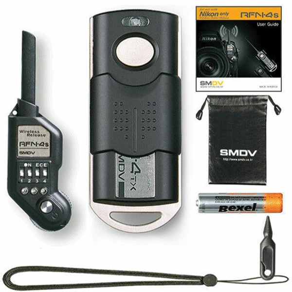 SMDV RFN-4s Wireless Shutter Release Remote for Nikon Professional DSLR SLR Body