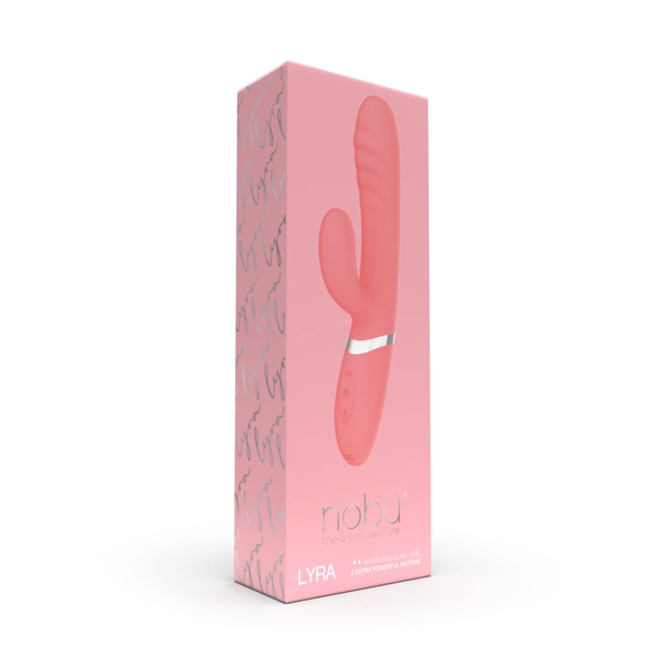 Nobü Essentials - Lyra Silicone Warming Vibe - Coral - Pleasures N Treasures