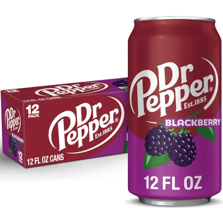 Dr Pepper Blackberry 355ml (Box of 12)