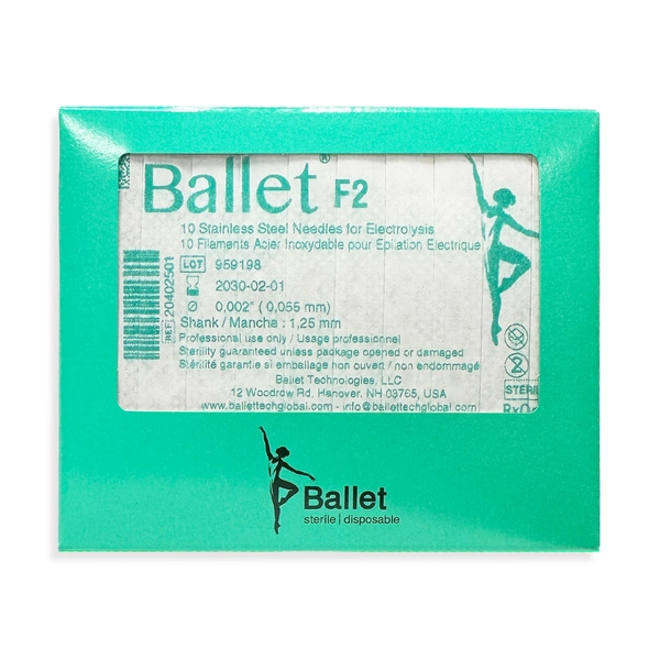Ballet Stainless Steel Electrolysis Needles F2