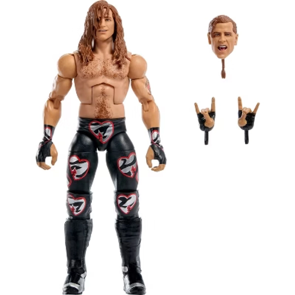 WWE Elite Legends Shawn Michaels Action Figure & Accessories, Series 28 6-inch Collectible Set
