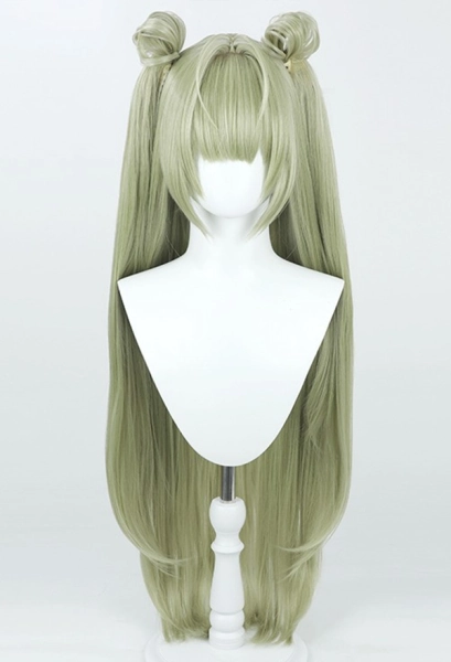 Goddess of Victory: Nikke Soda Cosplay Wig Long Straight Green Wig