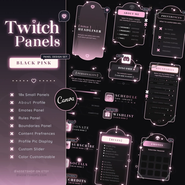 🕷️ᛝ┆New panels!!