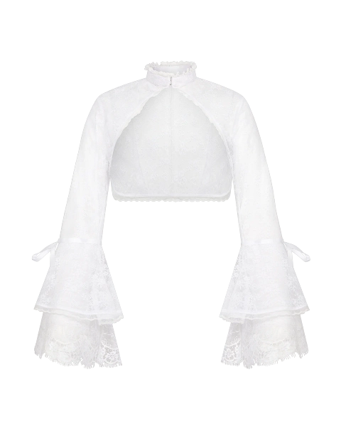 Clarissa Top in White | By Agent Provocateur
