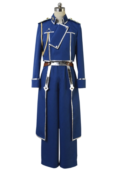 Fullmetal Alchemist FMA Riza Hawkeye Costume de Cosplay Veste et pantalon d'uniforme avec jupe et ceinture