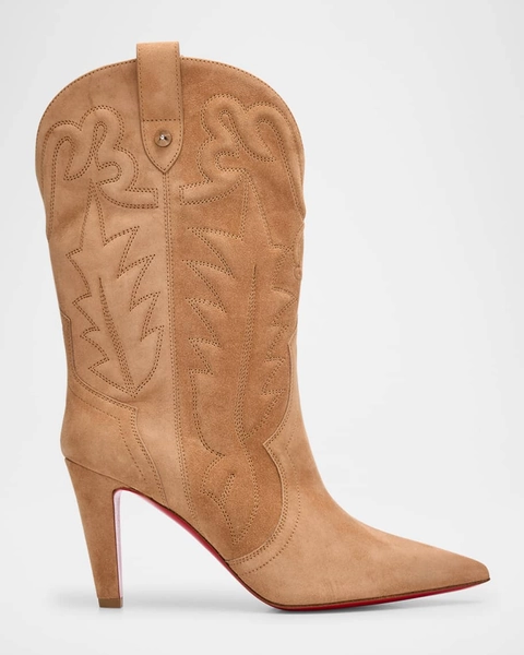 85mm Santia Suede Booties