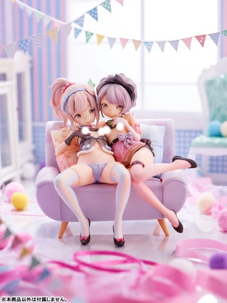F.W.A.T Liina＆Saaya 1/6 Scale Painted Figure Model Toy illustrator By Henreader