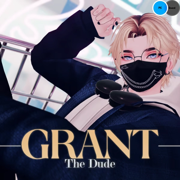 Grant by Kanneri (PC | OPTI | GOGO) VRChat 3.0 Avatar