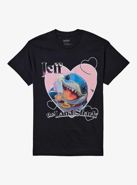 Marvel Rivals Jeff The Land Shark Heart T-Shirt