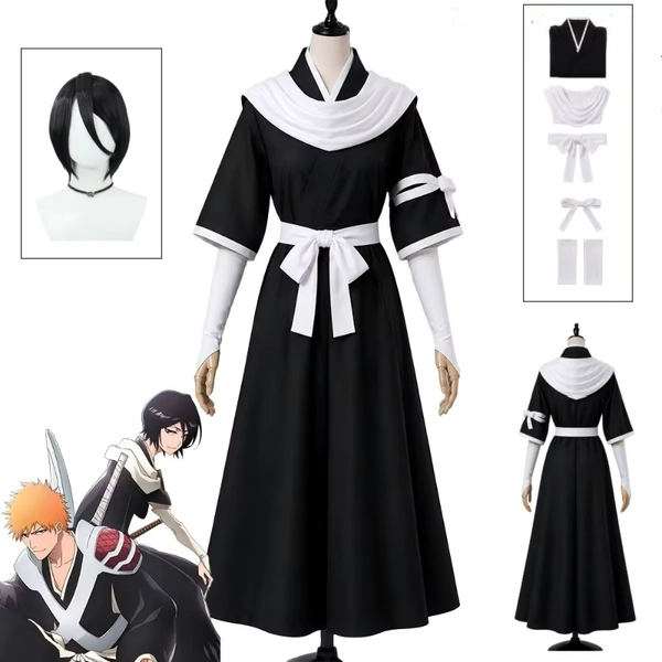 Kuchiki Rukia Cosplay y  Peluca