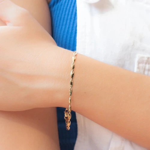"Bruna" gold bracelet