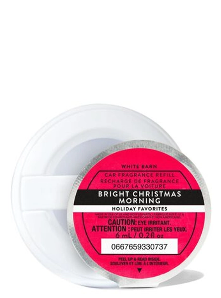 Shop Bright Christmas Morning Car Fragrance Refill | MY Bath & Body Works