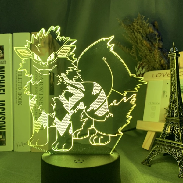 LED Light Bedroom Light Gaming Room Decor - Arcanine