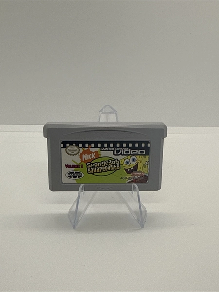 SpongeBob SquarePants, Vol. 1 Nintendo Game Boy Game Boy Advance Video GBA