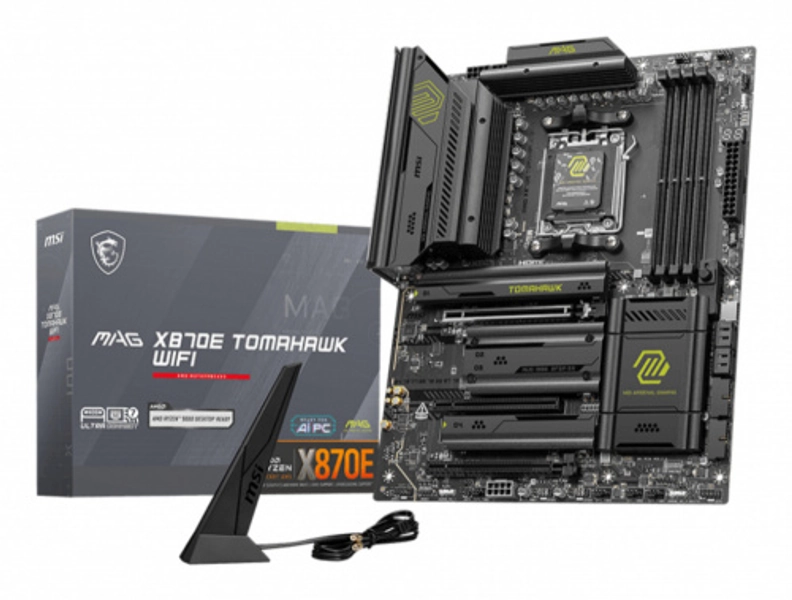 MSI X870E Tarjeta Madre ATX AM5 256GB DDR5 HDMI/DP