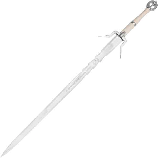 Silver Swallow Sword with Scabbard - Medieval Collectibles