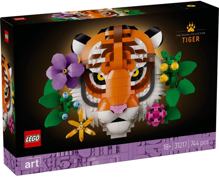 LEGO® Art De Faunacollectie – Tijger - 31217