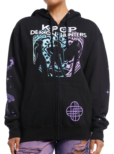 KPop Demon Hunters Huntrix Silhouette Hoodie