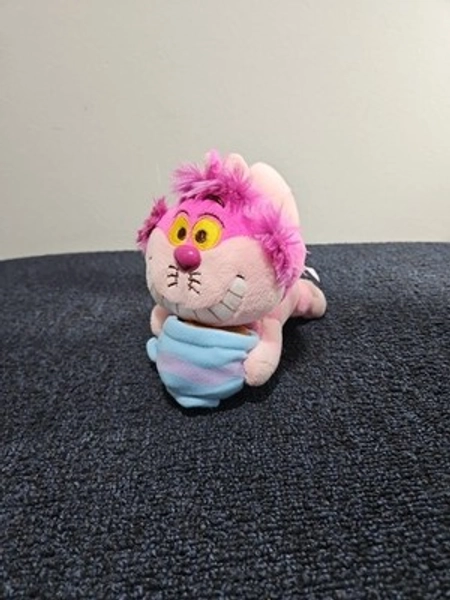 Disney SEGA Cheshire Cat Holding Tea Cup Alice in Wonderland 7" Stuffed Plush | eBay