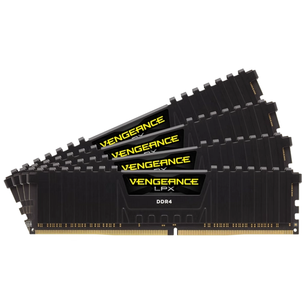 VENGEANCE® LPX 32GB (4 x 8GB) DDR4 DRAM 3200MHz C16 Memory Kit - Black