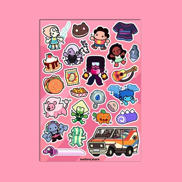 Gem Universe! | Premium Sticker Sheet