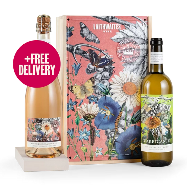 Kew Gardens Carricante & Crémant Rosé Gift Set - Free Delivery*