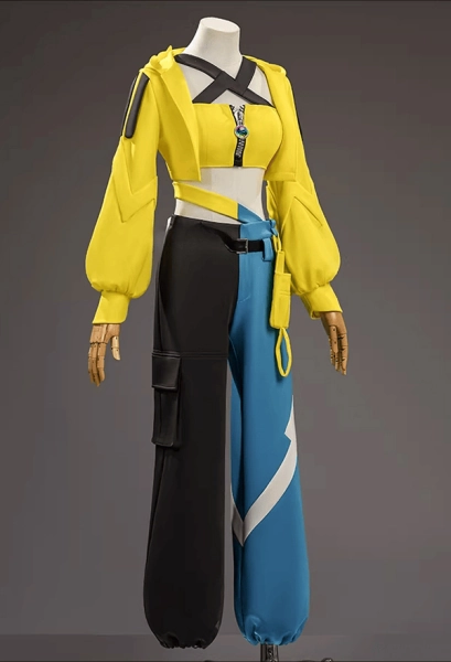 PM Canari Cosplay Costume Vest and Pants with Jacket and Belt