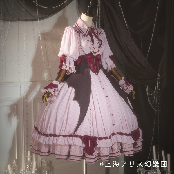 【コラボ商品】東方Project ×HoshibakoWorks レミリア・スカーレット フロントオープンワンピース | HoshibakoWorks powered by BASE