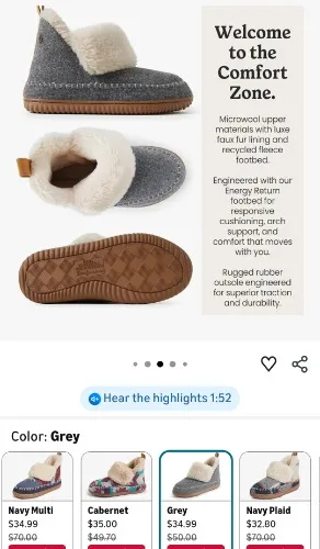 Slippers to keep my feet warm! 