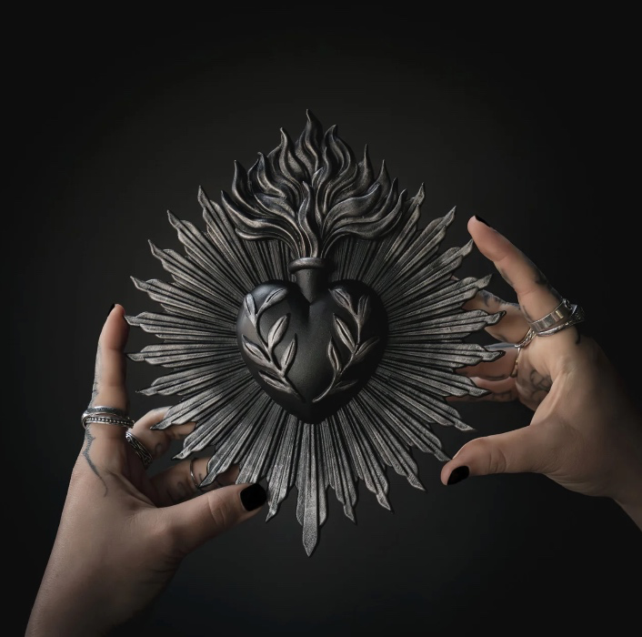 The Ardour Sacred Heart Plaque