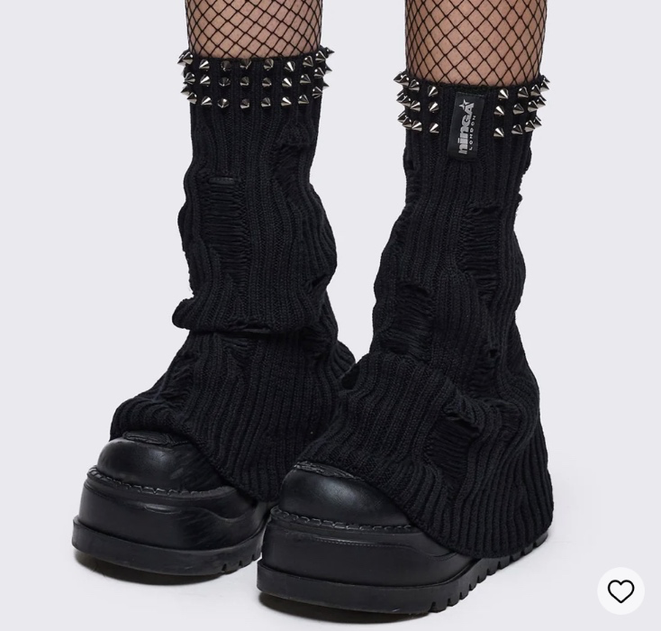 Lexa Ripped Leg Warmers