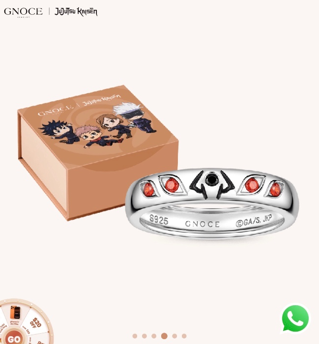 Sukuna Ring Sterling Silver