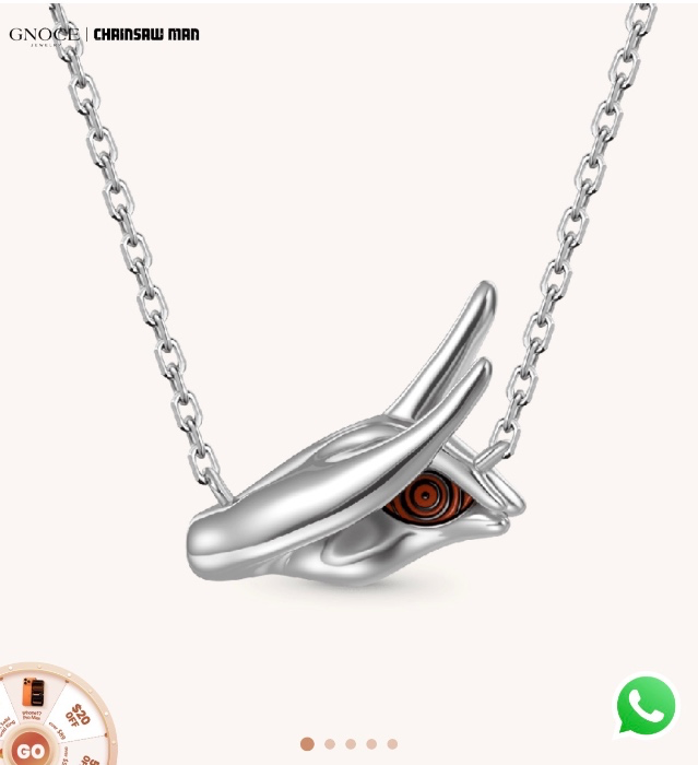 Aki Necklace Sterling Silver